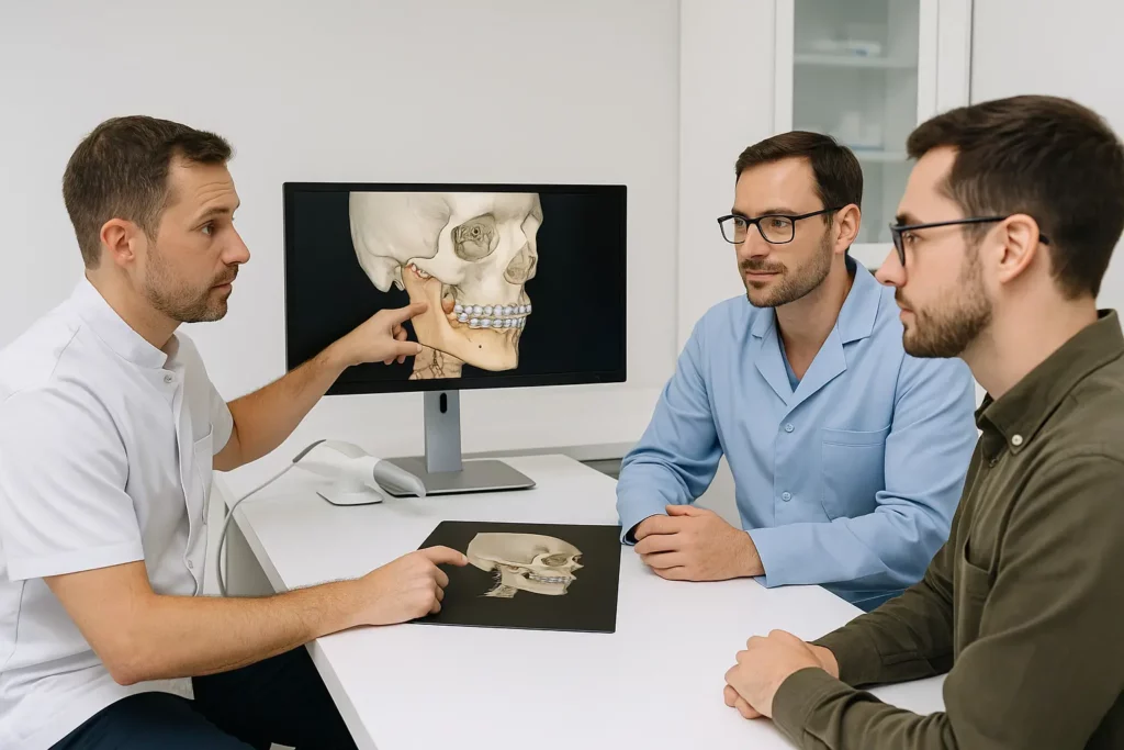 Cas complexes en orthodontie associée à la chirurgie maxillo-faciale au cabinet du Dr Bertrand Godet à Lyon 1er