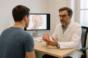 Lien entre orthodontie, posture et douleurs cervicales au cabinet du Dr Bertrand Godet à Lyon 1er