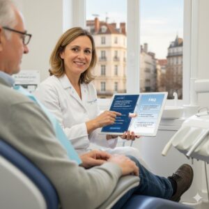 Orthodontie avant implants dentaires au cabinet du Dr Bertrand Godet à Lyon Croix-Rousse
