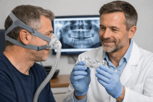Orthodontiste à Lyon 4 traitement apnée du sommeil légère